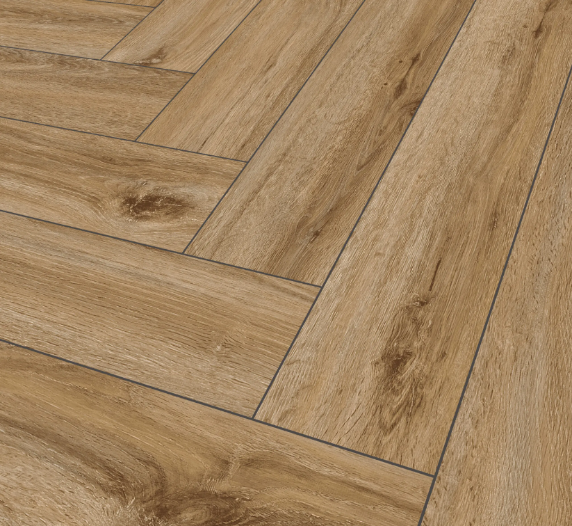 Pardoseala SPC 5+1 M2 categoria PREMIUM – Riley Oak Herringbone P1004 HB