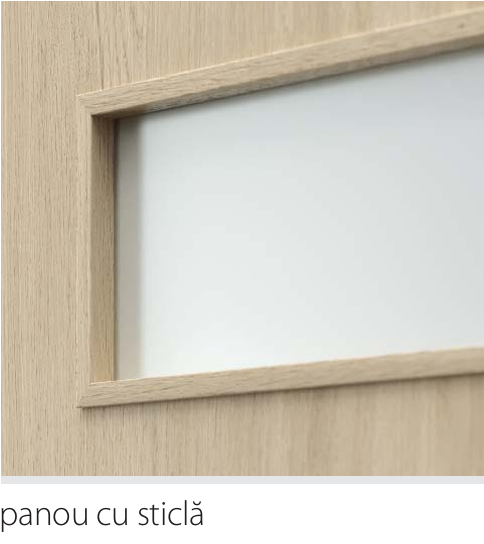 Ușa cu toc reglabil FIT - Model G.0