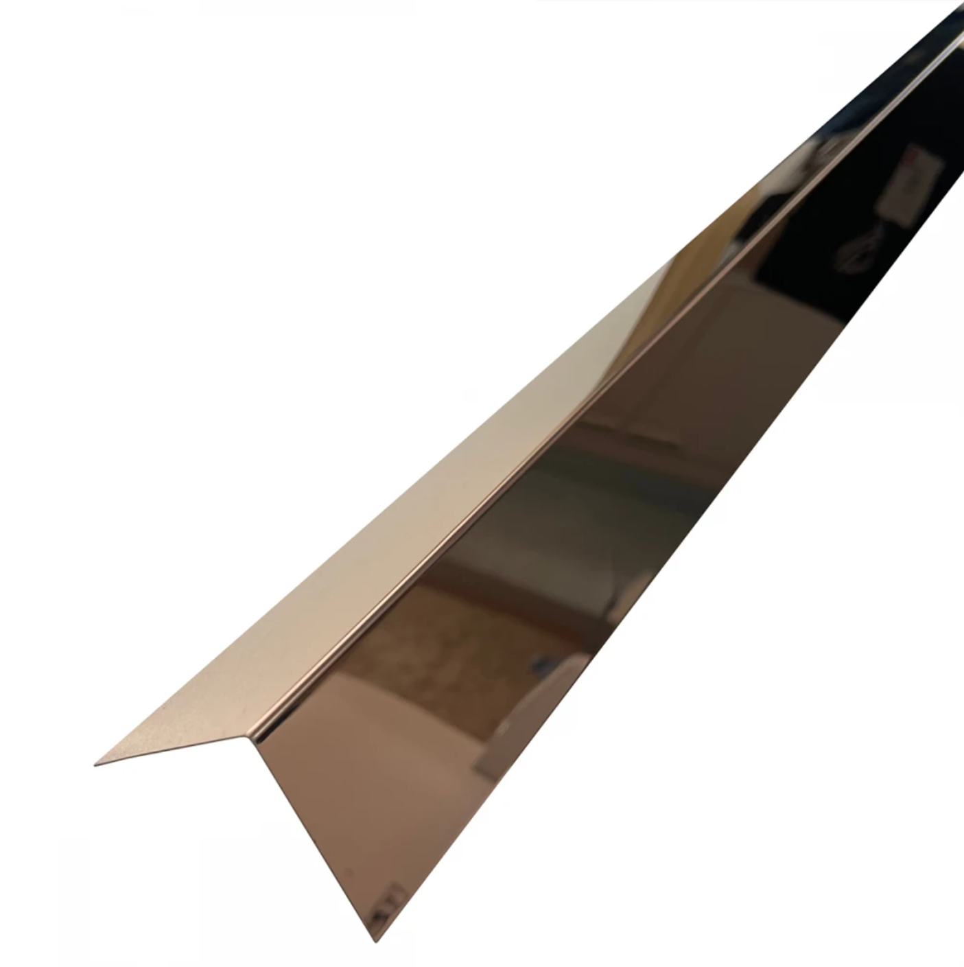 Colțar din inox 50x50mm Cupru Lucios 2700 mm - Profil tip L