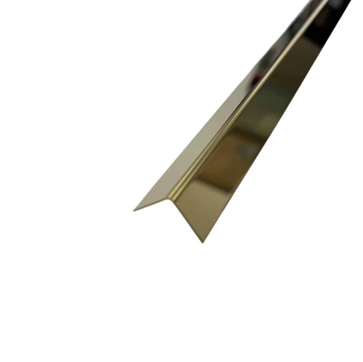 Colțar din inox 15x15 mm Auriu Lucios 2700 mm - PL15AO