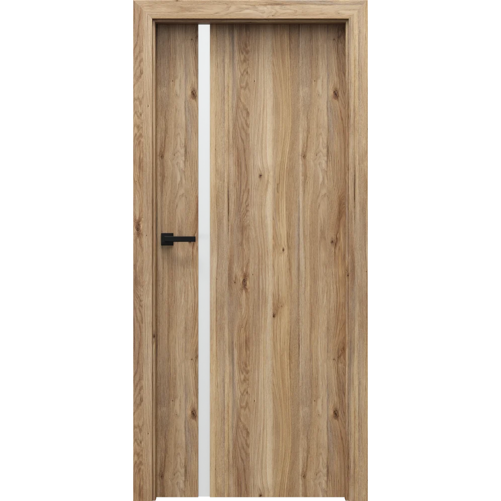 Ușa de interior HDF FOCUS cu toc reglabil, Model 4.A
