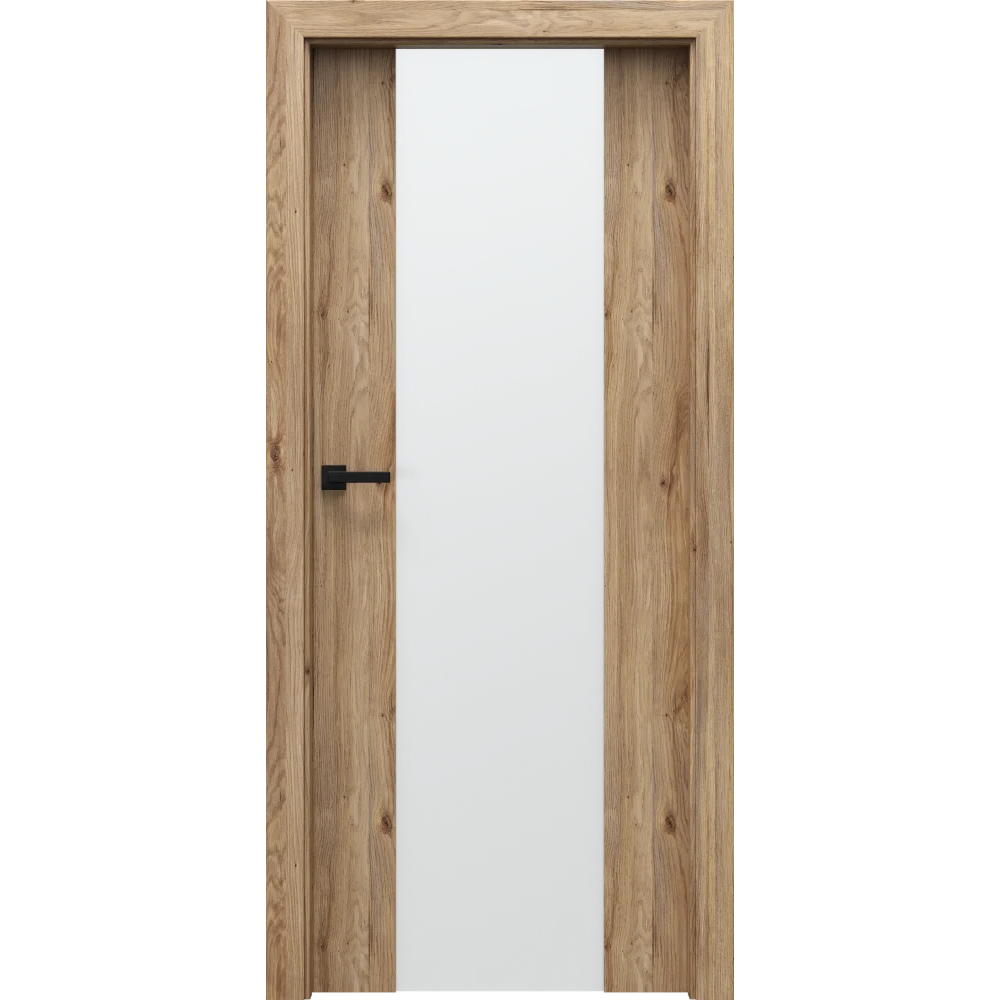 Ușa de interior HDF FOCUS cu toc reglabil, Model 4.B