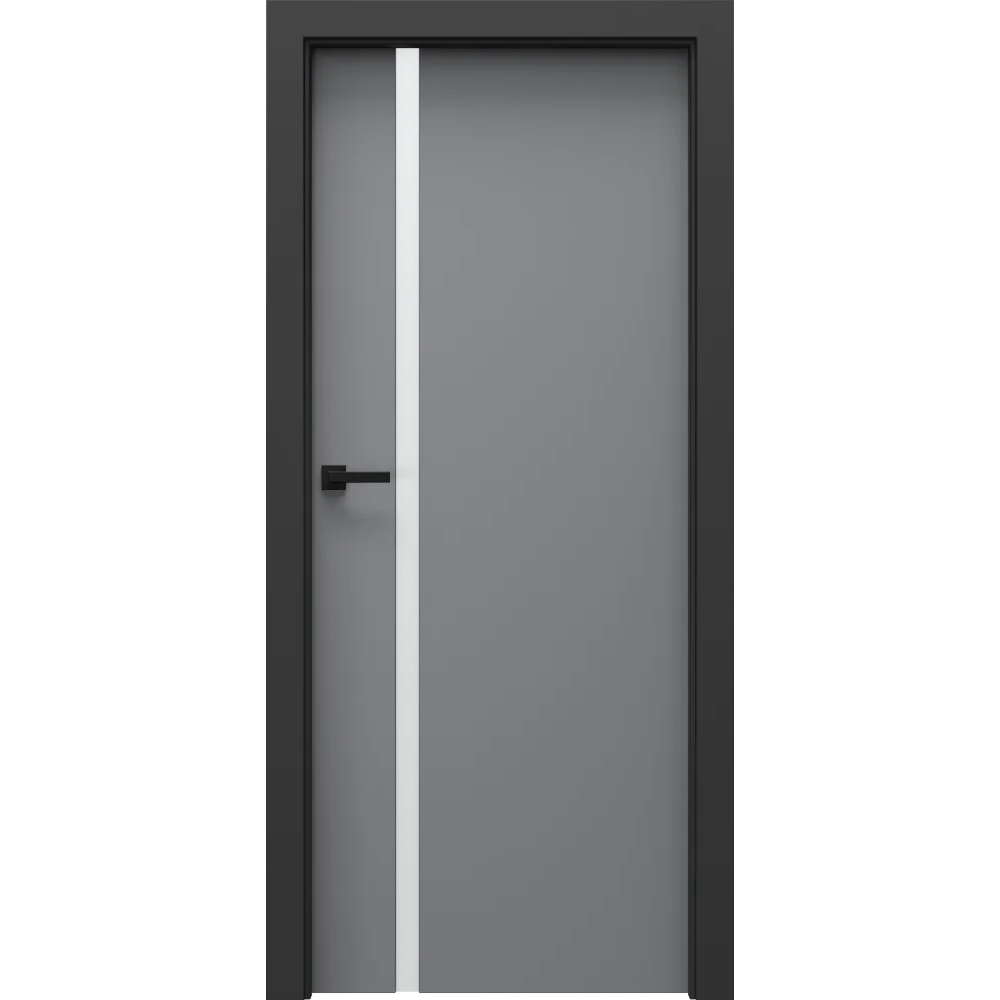 Ușă de interior LOFT with black door frame - Model 4.A