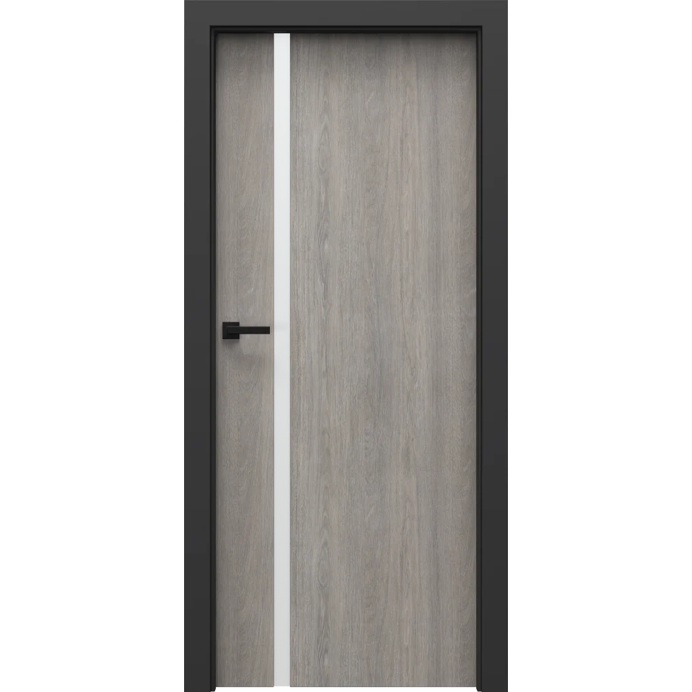 Ușă de interior LOFT with black door frame - Model 4.A