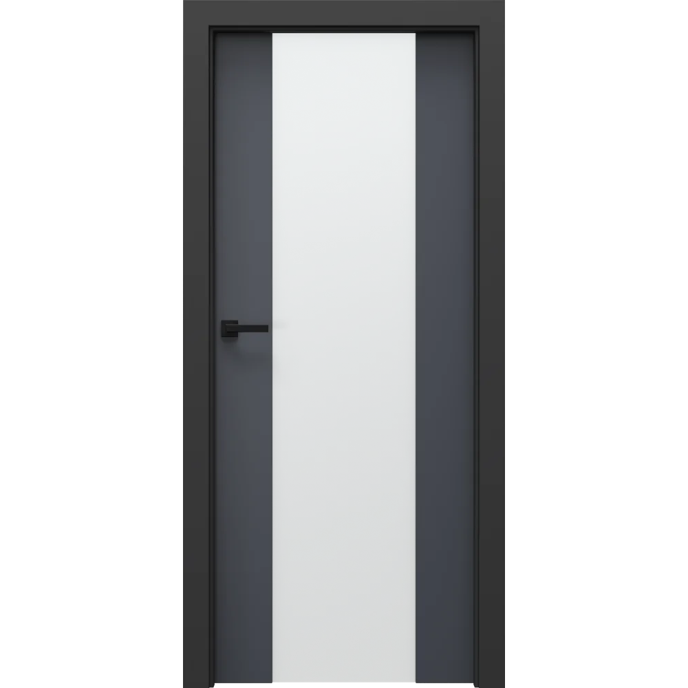 Ușă de interior LOFT with black door frame - Model 4.B