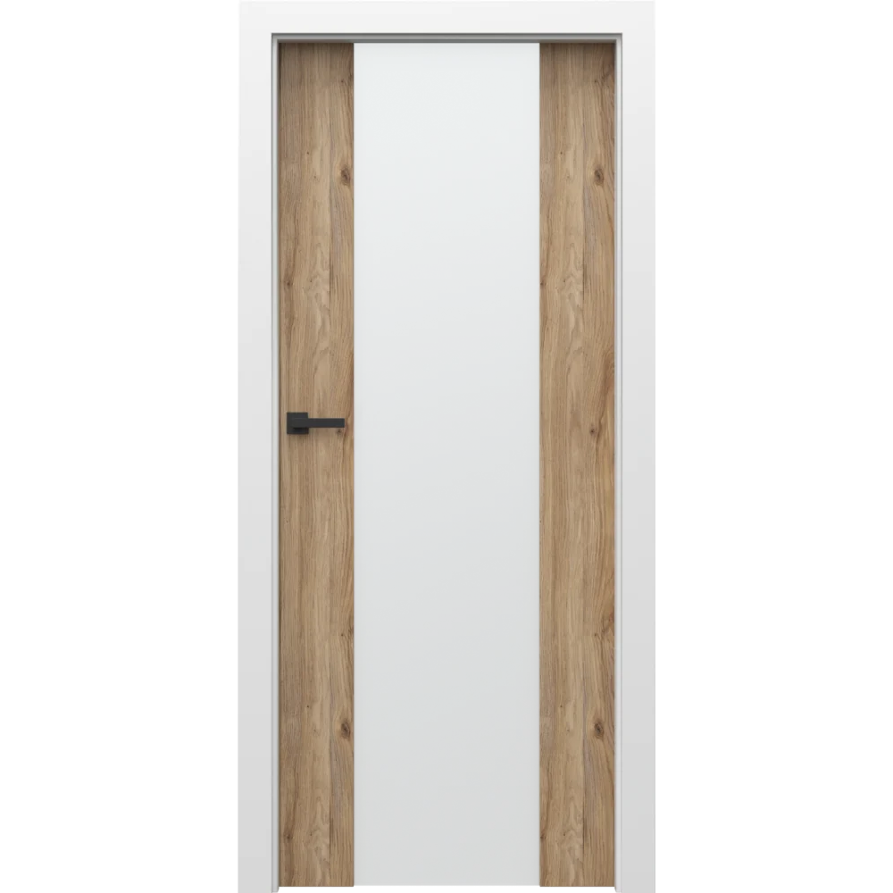 Ușă de interior LOFT with white door frame - Model 4.B
