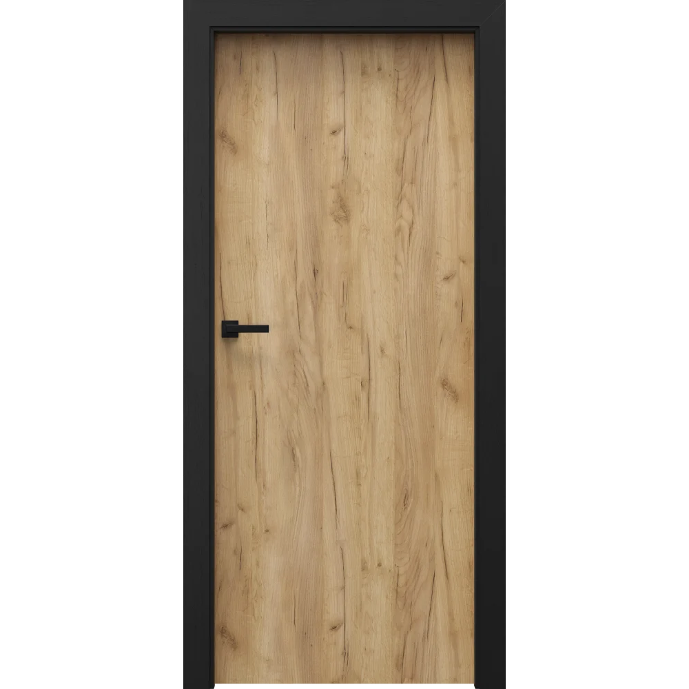 Ușă de interior LOFT with black door frame - Model 1.1
