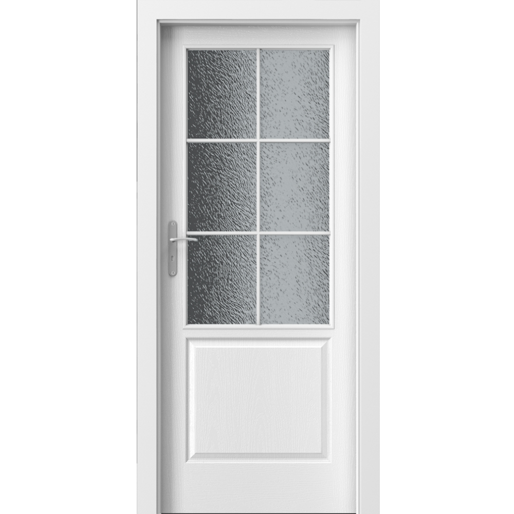 Ușa cu toc reglabil HDF VIENA, Model B - ST/DR