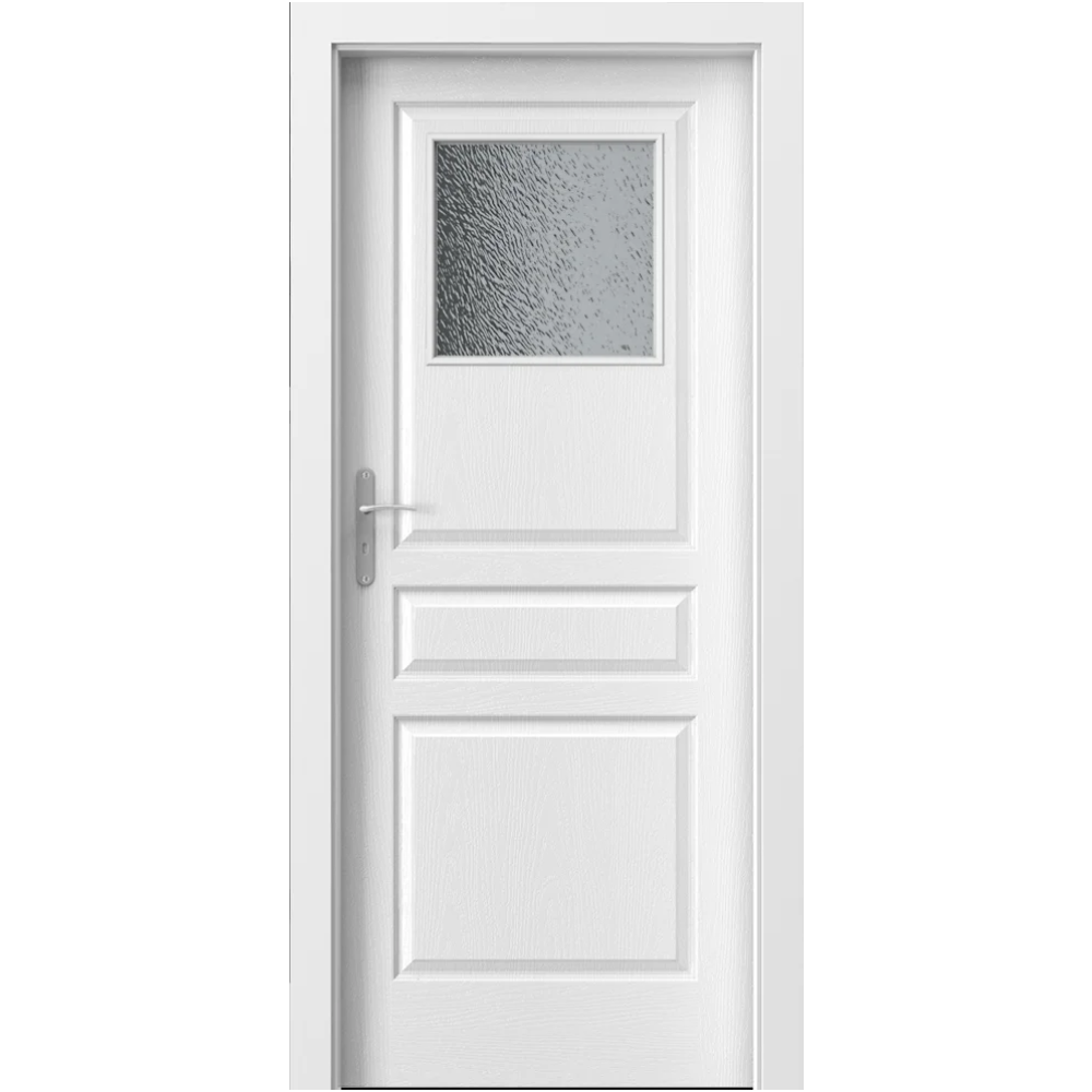 Ușa cu toc reglabil HDF VIENA, Model O - ST/DR