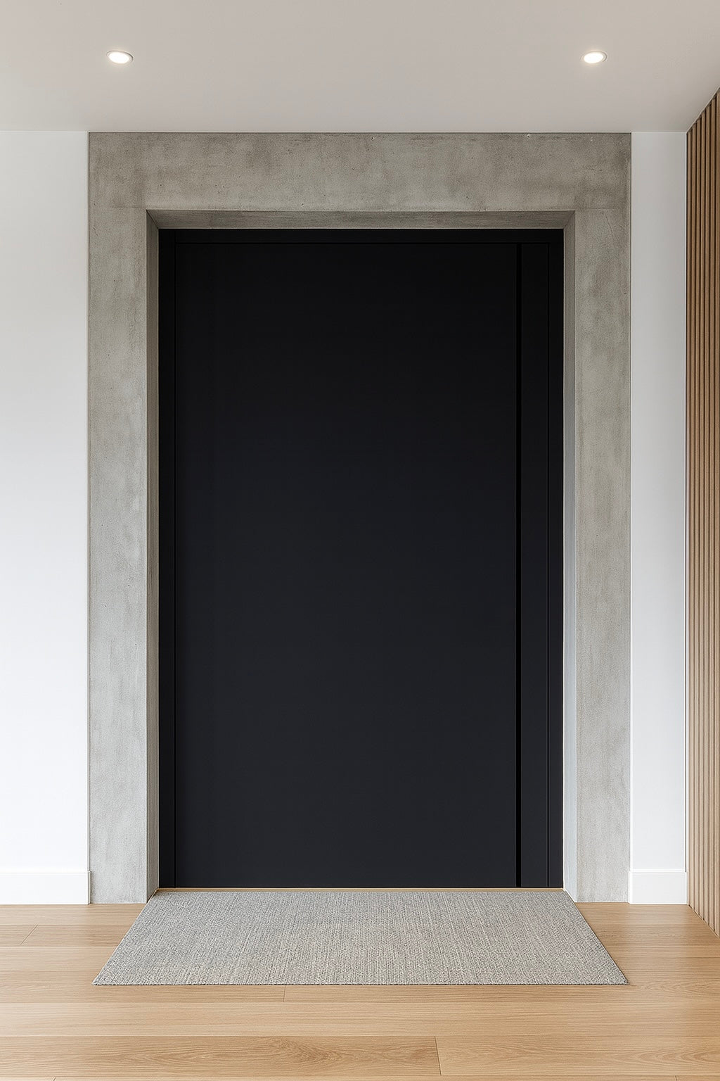 Ușa antidivorț - cu Mâner Îngropat