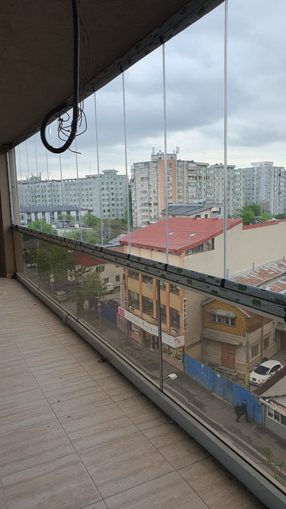 Sistem glisant și pliabil la capăt