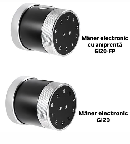 Mâner electronic cu amprentă GI20-FP