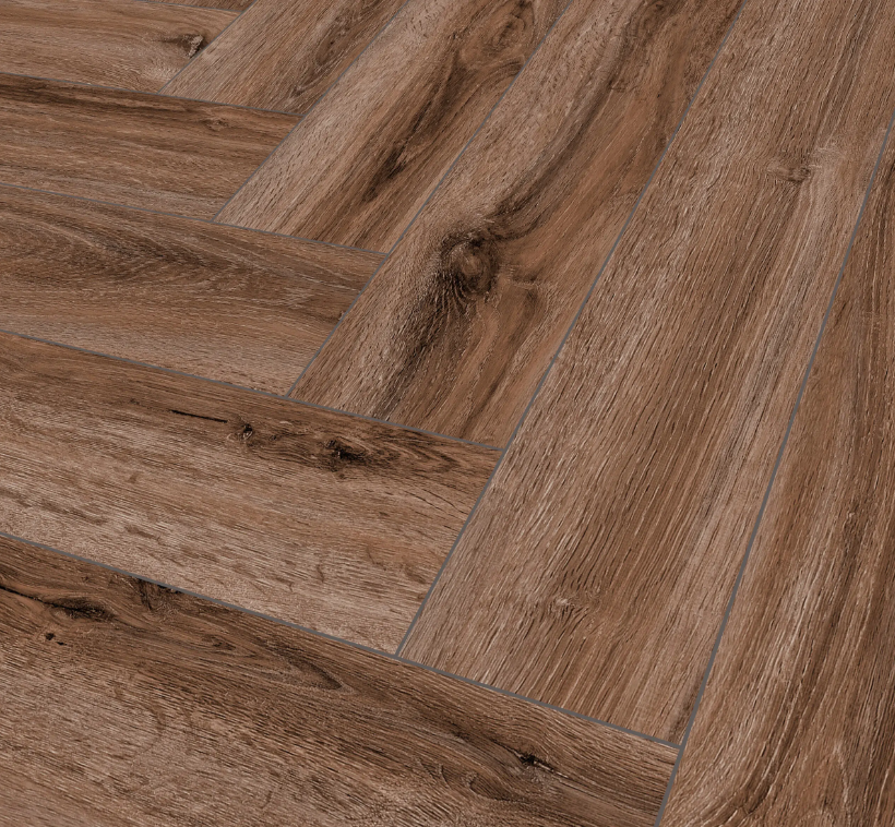 Pardoseala SPC 5+1 M2 categoria PREMIUM – Portland Oak Herringbone P1005 HB
