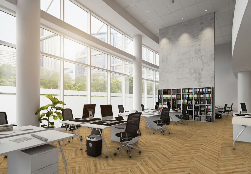 Pardoseala SPC 5+1 M2 categoria PREMIUM – Riley Oak Herringbone P1004 HB