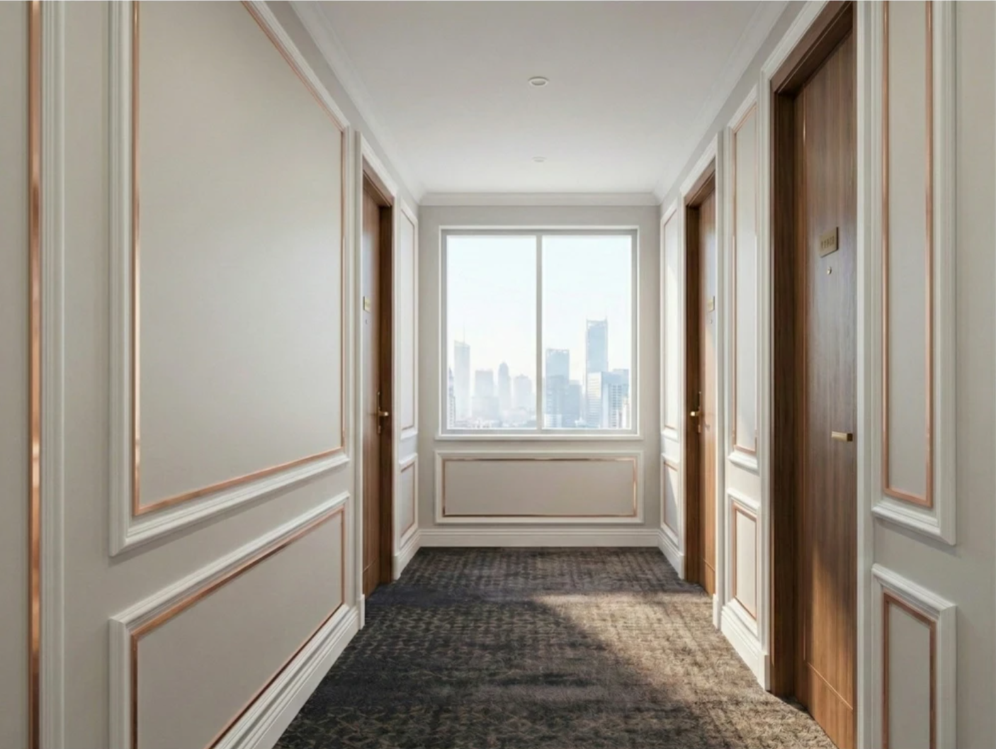 Profil U 15x9x2700 mm - Brâu din inox cupru lucios fainata