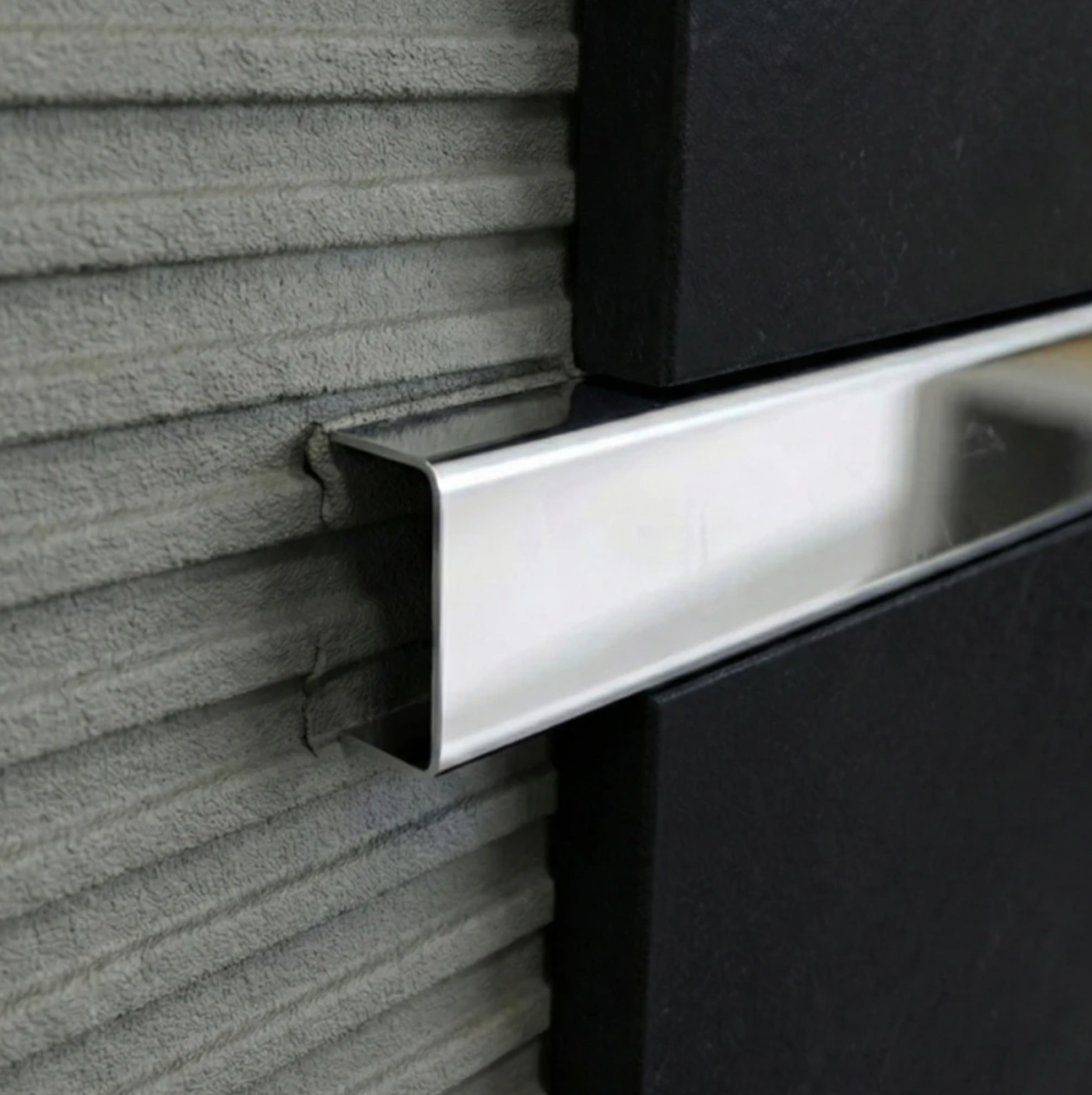 Profil U 15x9x2700 mm - Brâu din inox crom lucios fainata