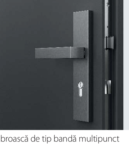 UȘA DE INTRARE ÎN APARTAMENT -  Steel SECURE