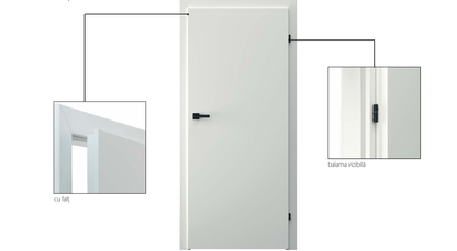 UȘA CU TOC REGLABIL HDF VECTOR U - ST/DR
