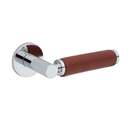 Mâner ușă - 5S PIELE, Model 4200/201 Rozetă rotundă