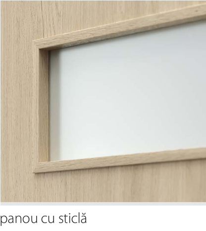 Ușa cu toc reglabil FIT - Model G.0