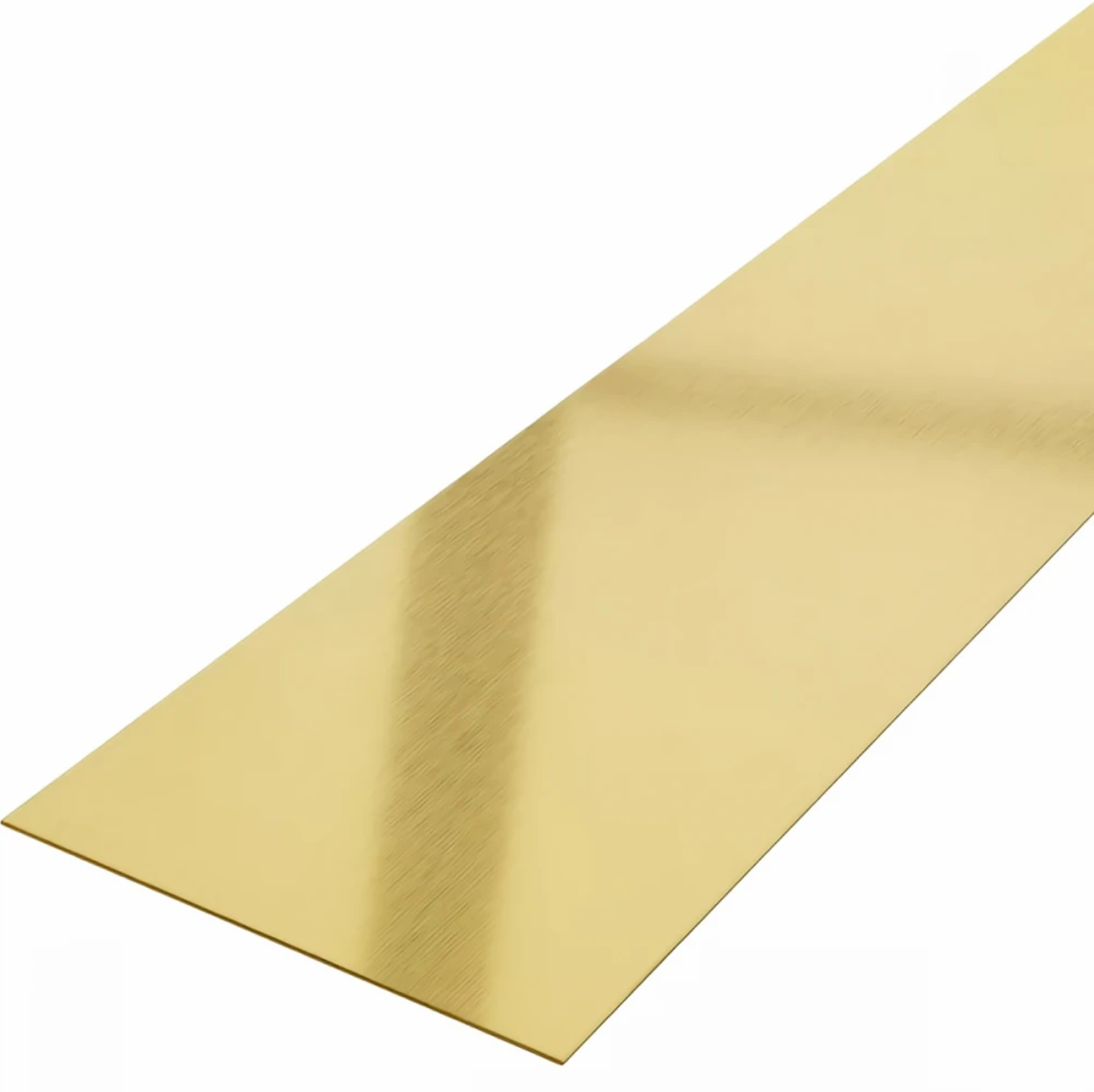 Platbanda inox Auriu Periat 150mm x 0.6mm x 2700mm - Profil Decorativ