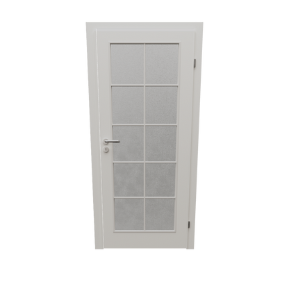 Ușa cu toc reglabil HDF DECOR, Model C - ST/DR