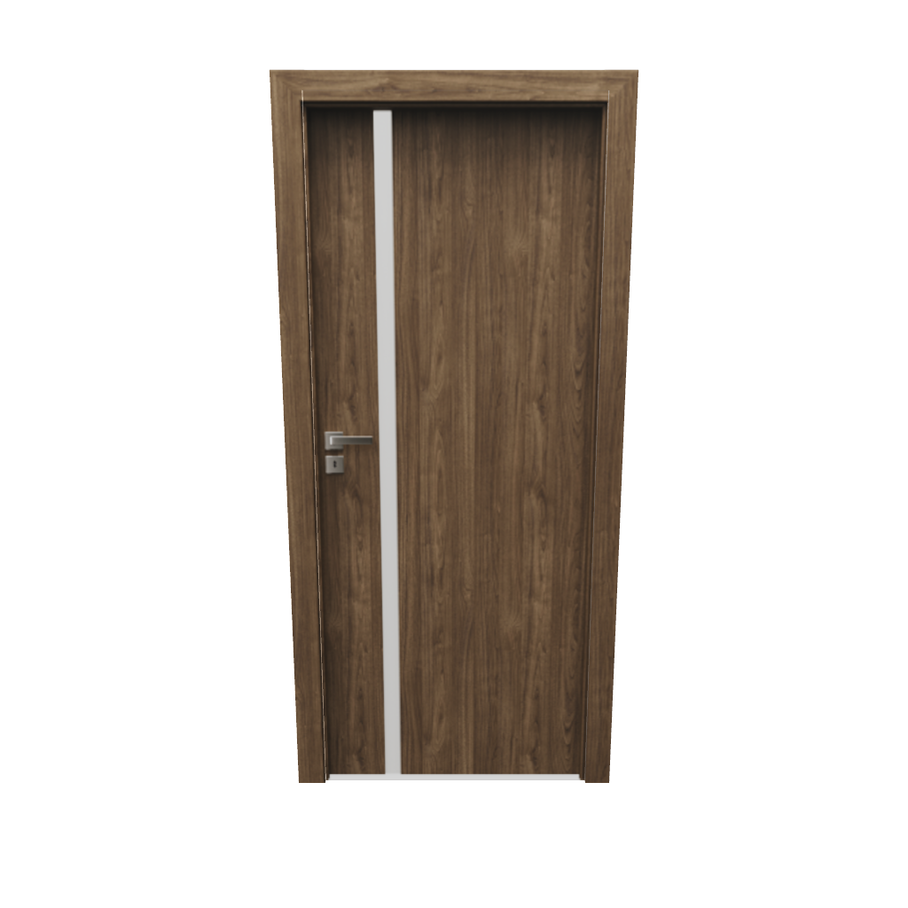 Ușa de interior HDF FOCUS cu toc reglabil, Model 4.A