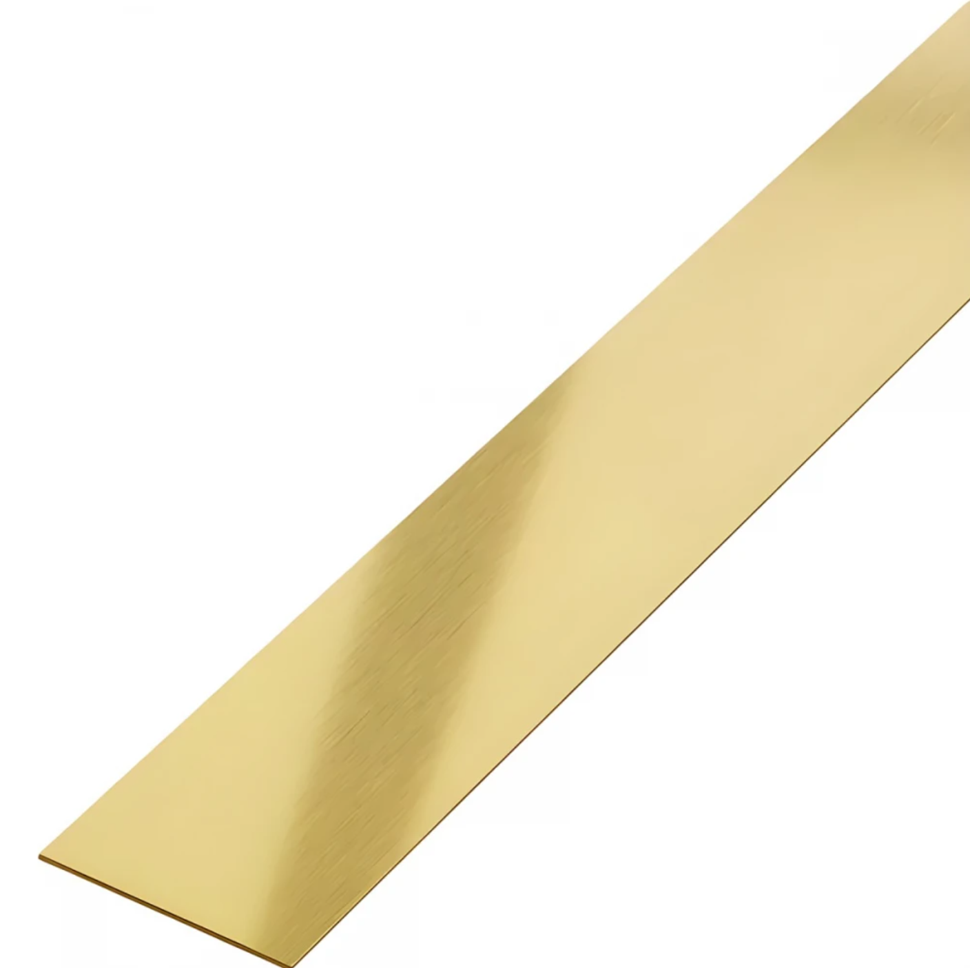 Platbanda inox Auriu Periat 30 mm x 0.6 mm x 2700 mm - PP30AB