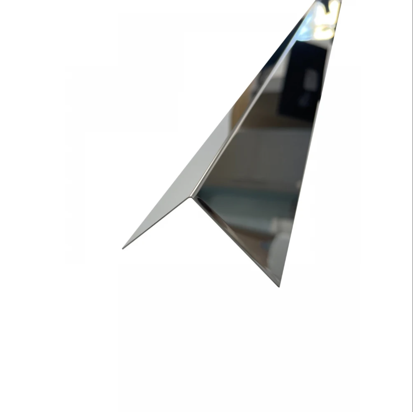 Colțar din inox 50x50mm Crom Lucios 2700 mm - Profil tip L