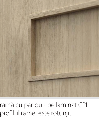 Ușa cu toc reglabil FIT - Model G.0