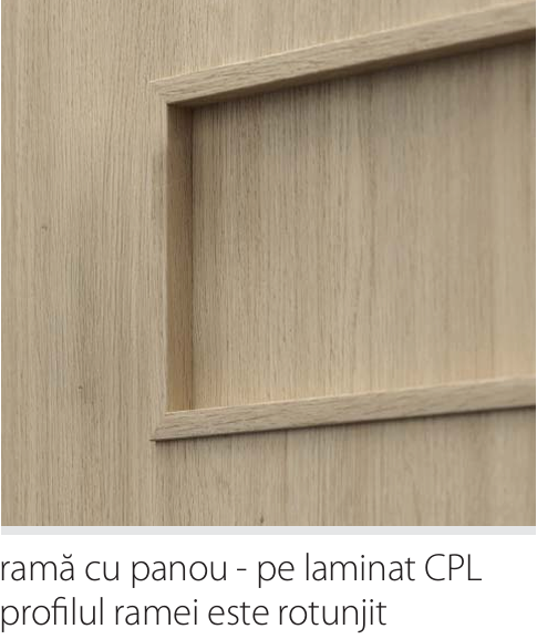 Ușa cu toc reglabil FIT - Model G.0