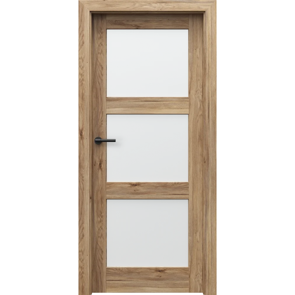 Ușa cu toc reglabil HDF Balance, Model D.3