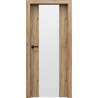 Ușa de interior HDF FOCUS cu toc reglabil, Model 4.B