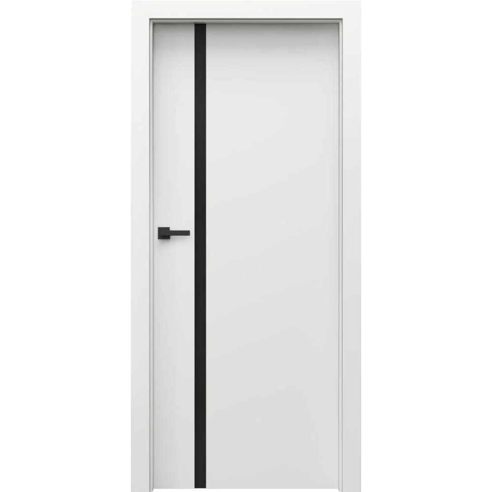 Ușa de interior HDF FOCUS PREMIUM cu toc reglabil, Model 4.A