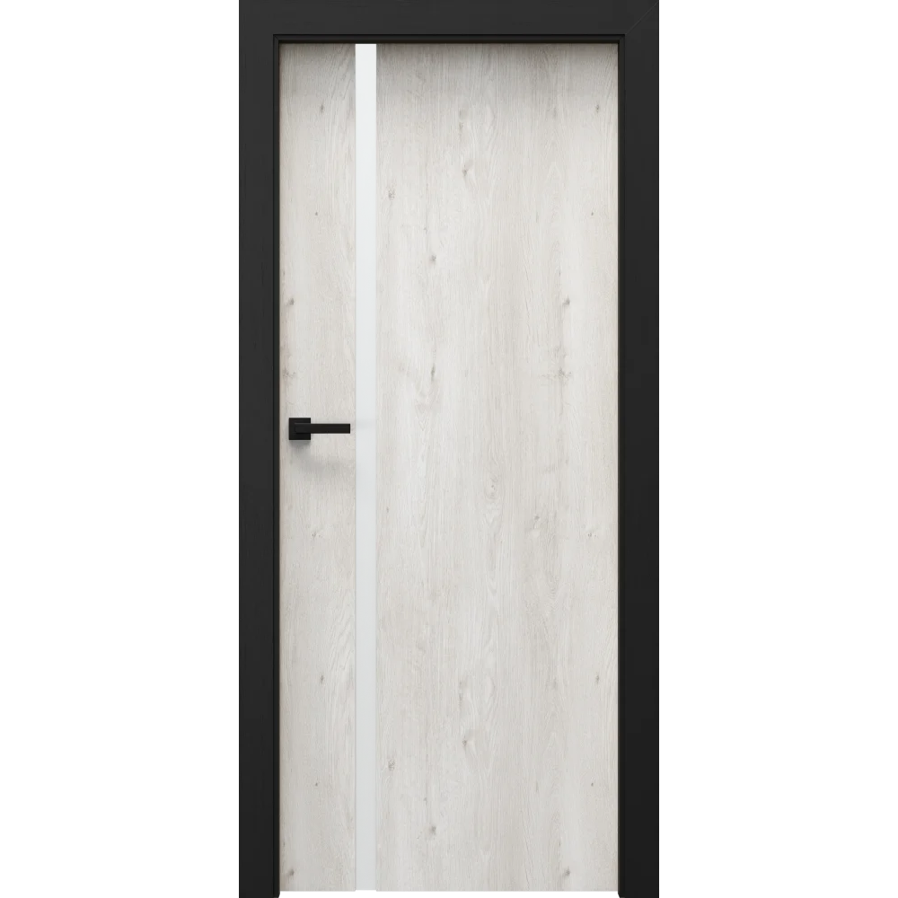 Ușă de interior LOFT with black door frame - Model 4.A