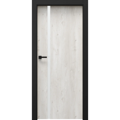 Ușă de interior LOFT with black door frame - Model 4.A