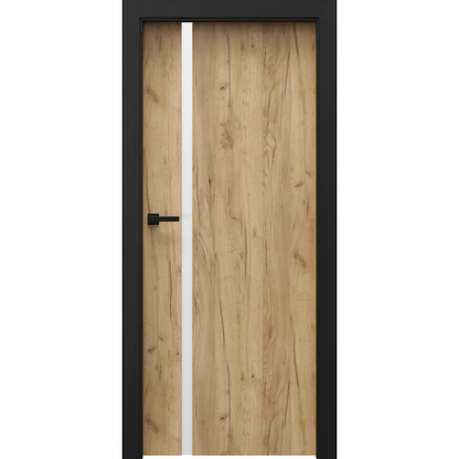 Ușă de interior LOFT with black door frame - Model 4.A