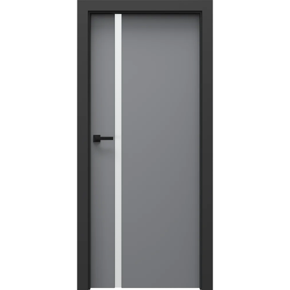 Ușă de interior LOFT with black door frame - Model 4.A