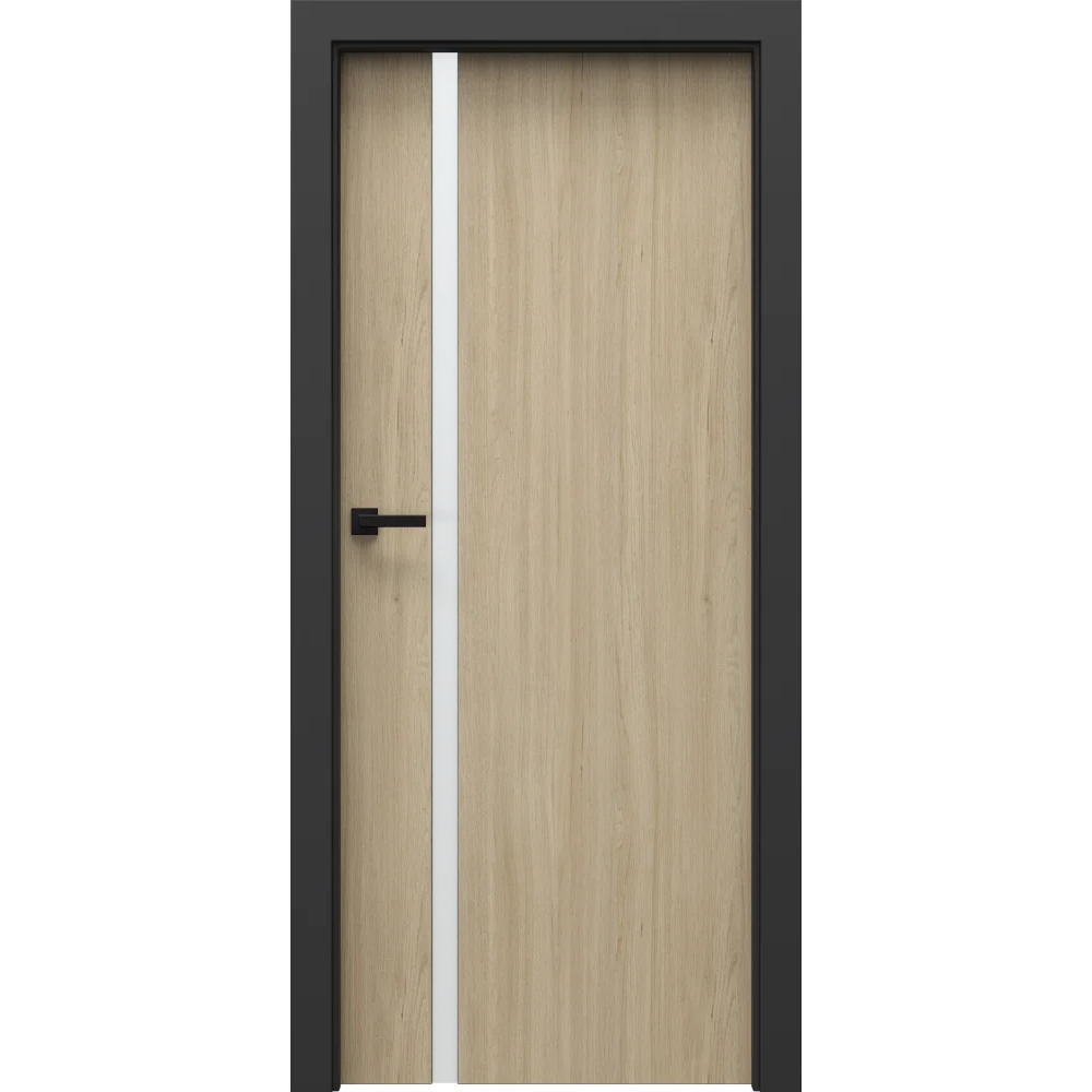 Ușă de interior LOFT with black door frame - Model 4.A