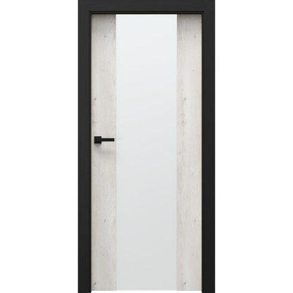 Ușă de interior LOFT with black door frame - Model 4.B