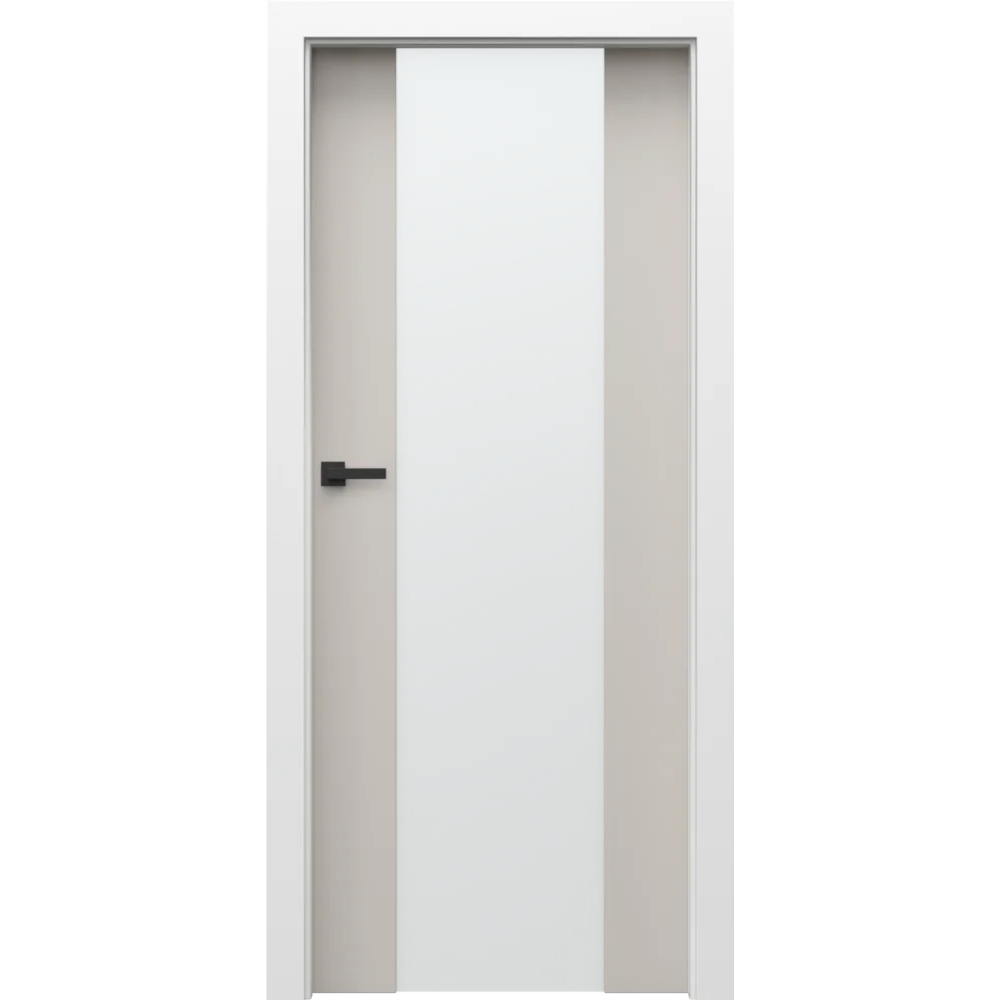 Ușă de interior LOFT with white door frame - Model 4.B
