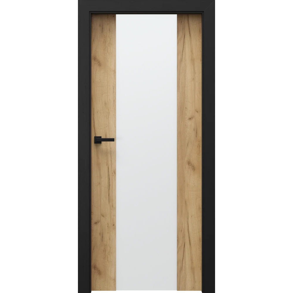 Ușă de interior LOFT with black door frame - Model 4.B