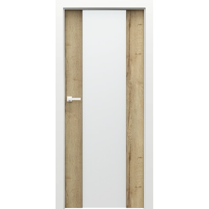 Ușă de interior LOFT with white door frame - Model 4.B