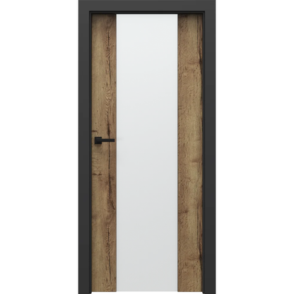 Ușă de interior LOFT with black door frame - Model 4.B