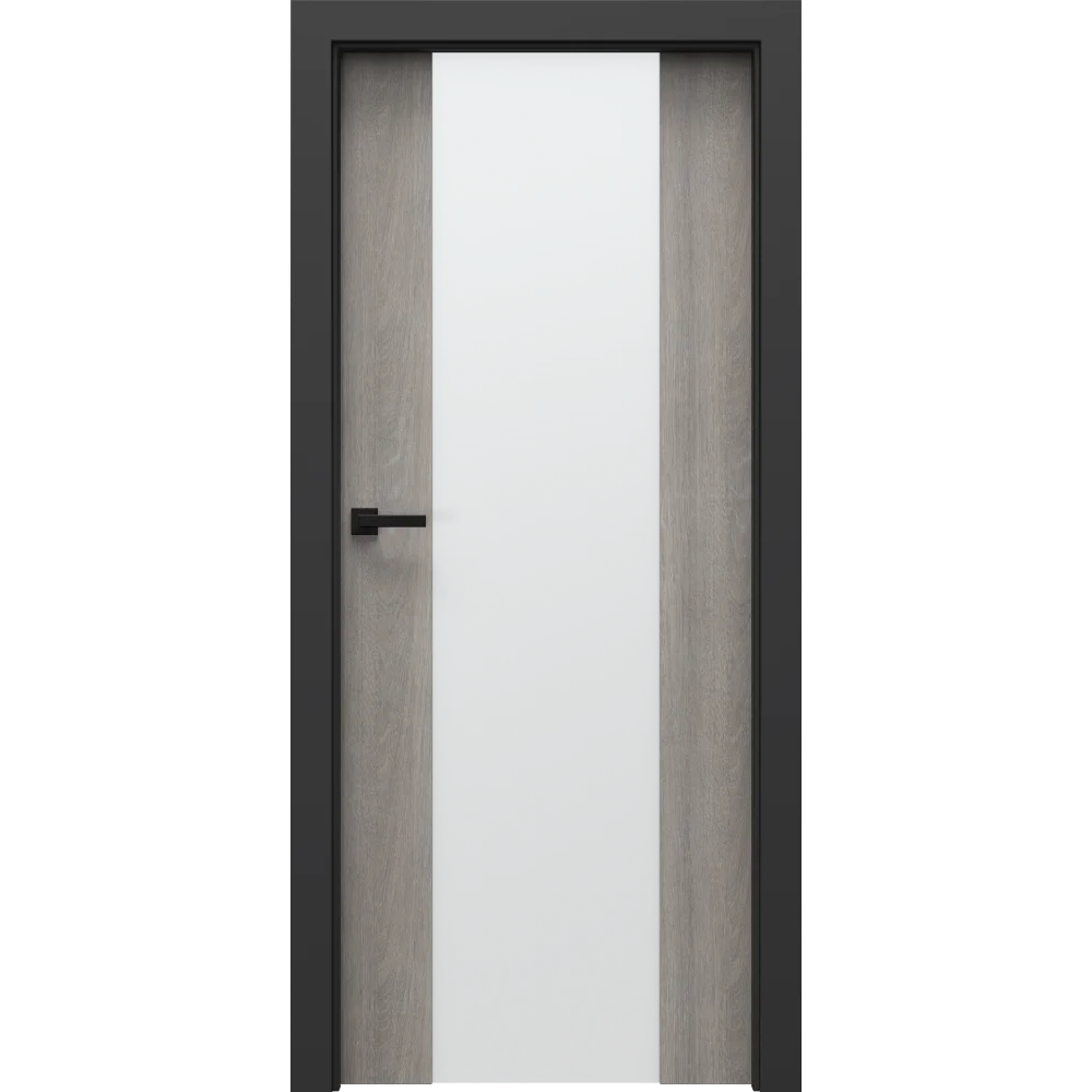 Ușă de interior LOFT with black door frame - Model 4.B