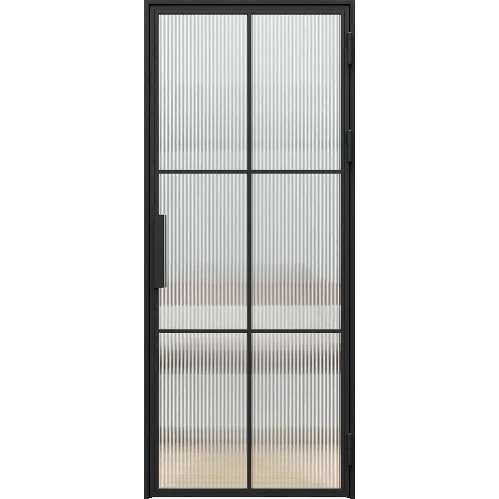 Ușă din sticlă LOFT STEEL Black Structure 1 - Model L.1.3