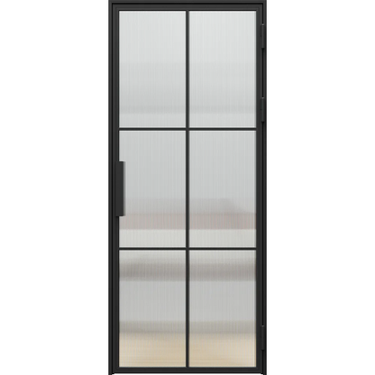 Ușă din sticlă LOFT STEEL Black Structure 1 - Model L.1.3