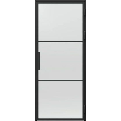 Ușă din sticlă LOFT STEEL Black Structure 2 - Model L.1.2