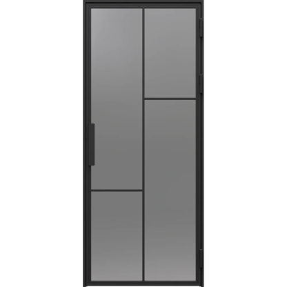 Ușă din sticlă LOFT STEEL Black Structure 3 - Model L.1.2
