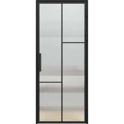 Ușă din sticlă LOFT STEEL Black Structure 3 - Model L.1.3